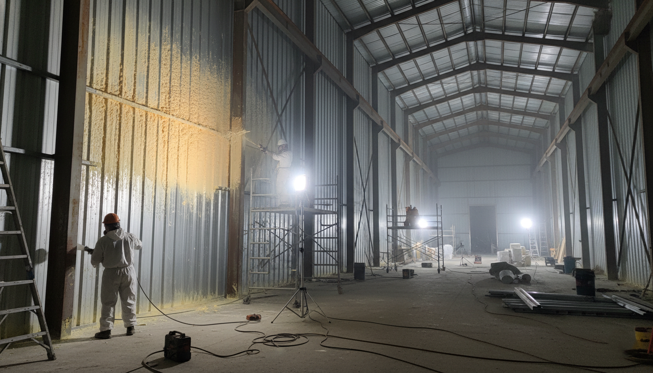 How to Soundproof a Metal Building